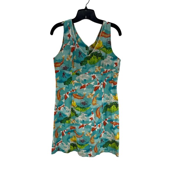 Love Life Felice Pappas Sheath Dress L Multicolor Floral Sleeveless Boho Summer - Picture 8 of 10